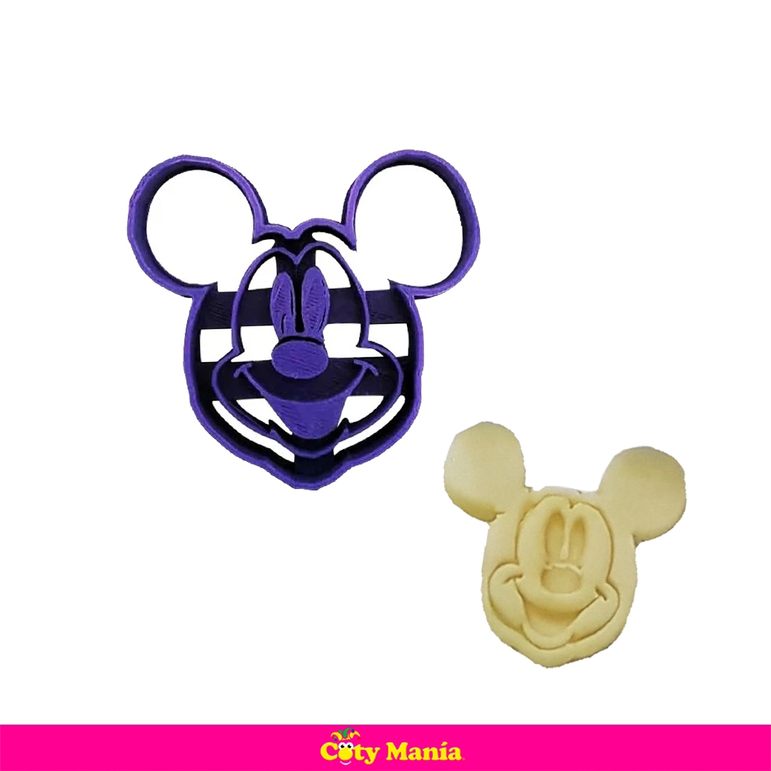 Cortante Plastico 3 D Mickey