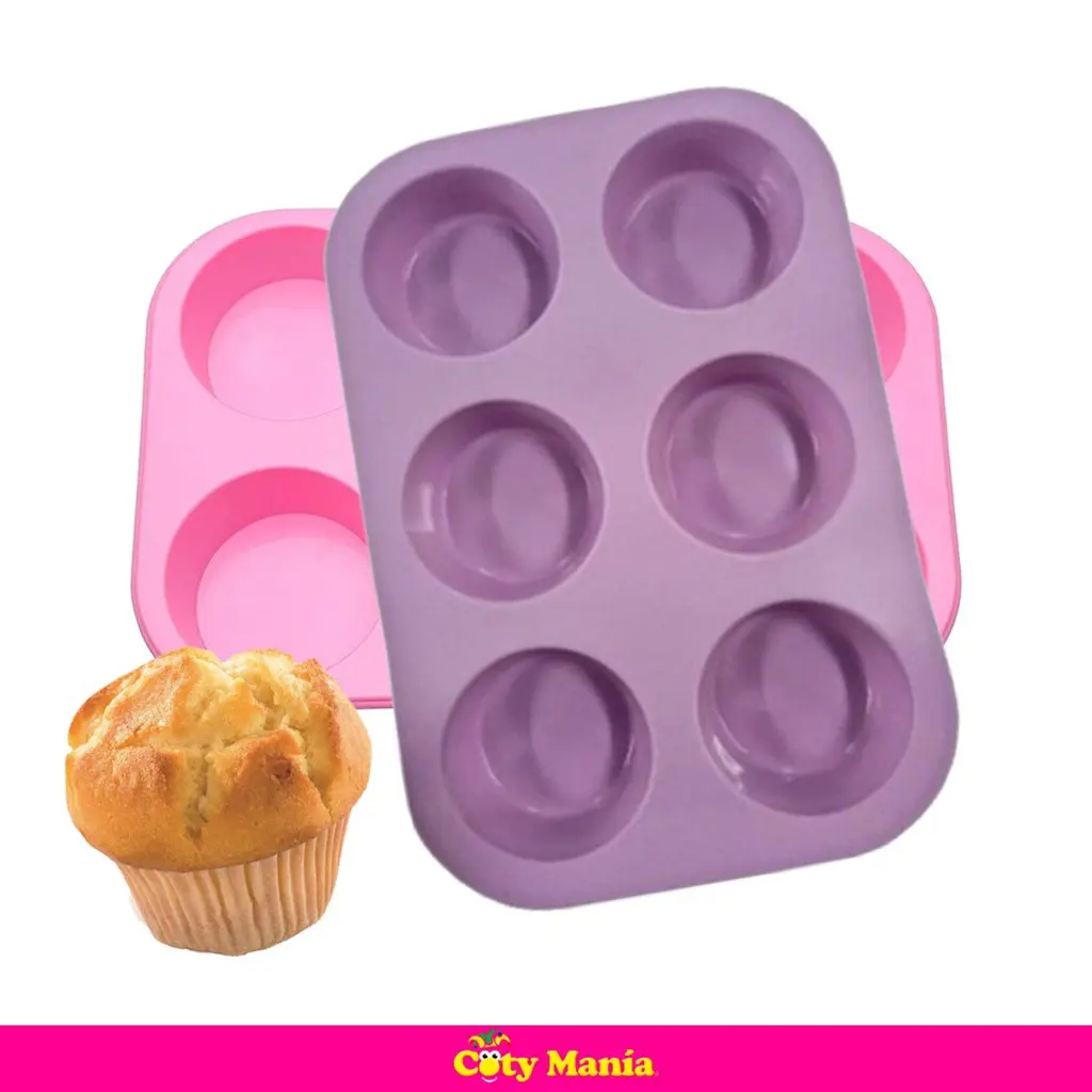 Molde Para 12 Muffins Cupcakes De Silicona Apto Horno