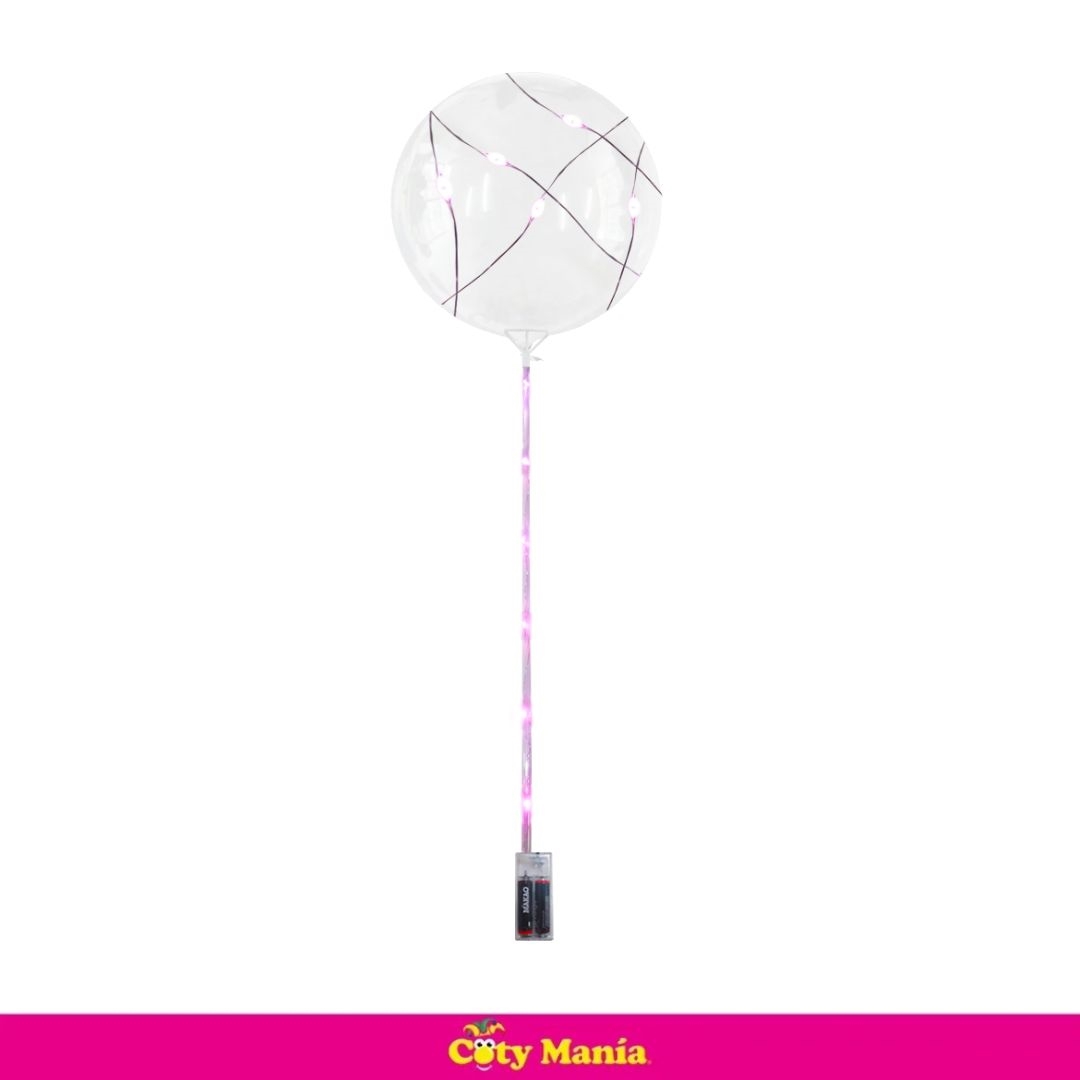 Globo Burbuja Luminoso Led 40Cm