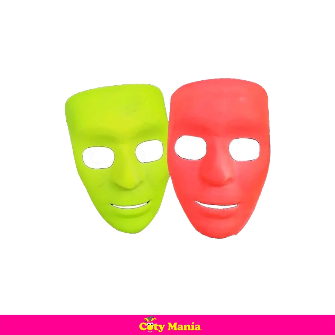 Careta Mimo Teatro Fluo