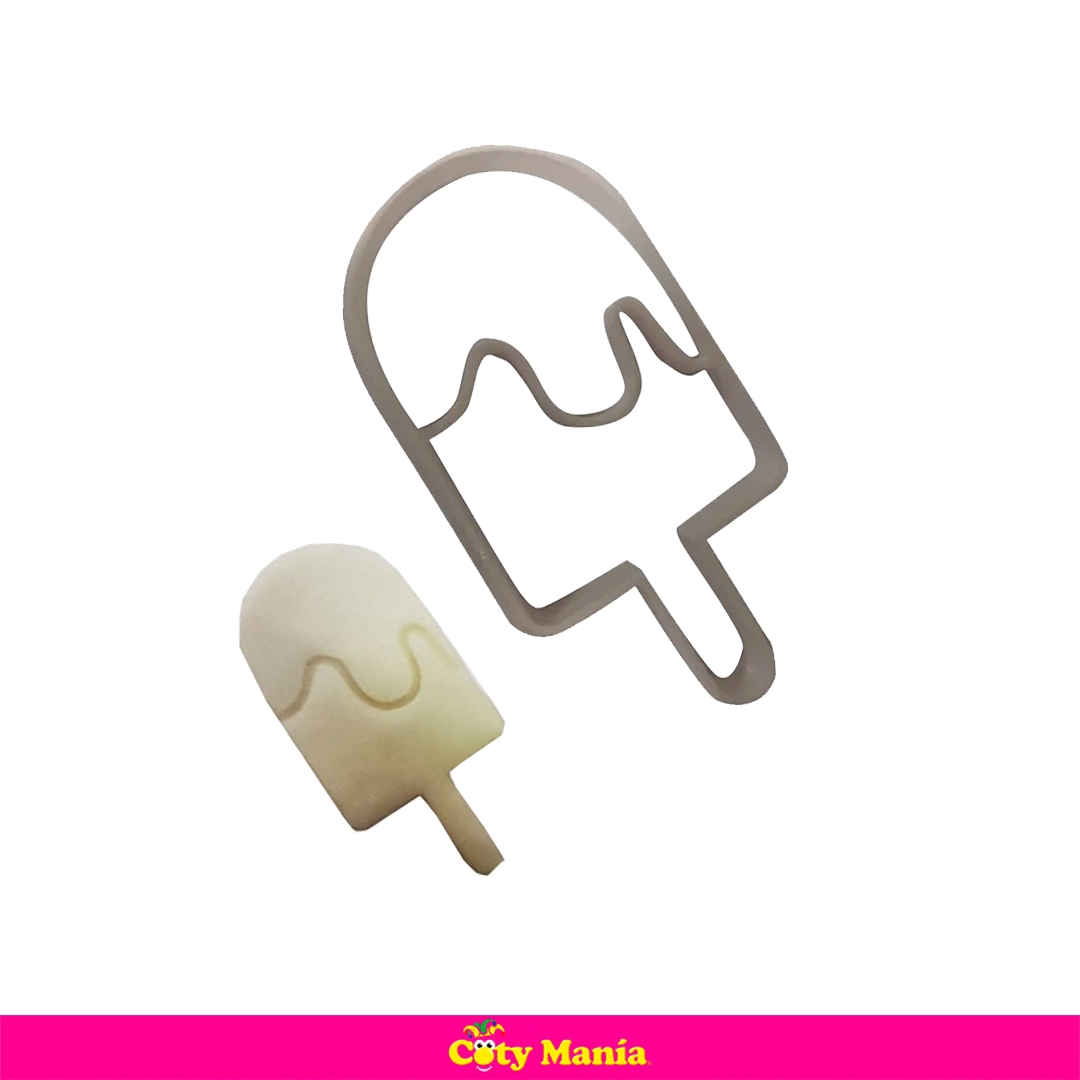 Cortante Plastico 3 D Helado