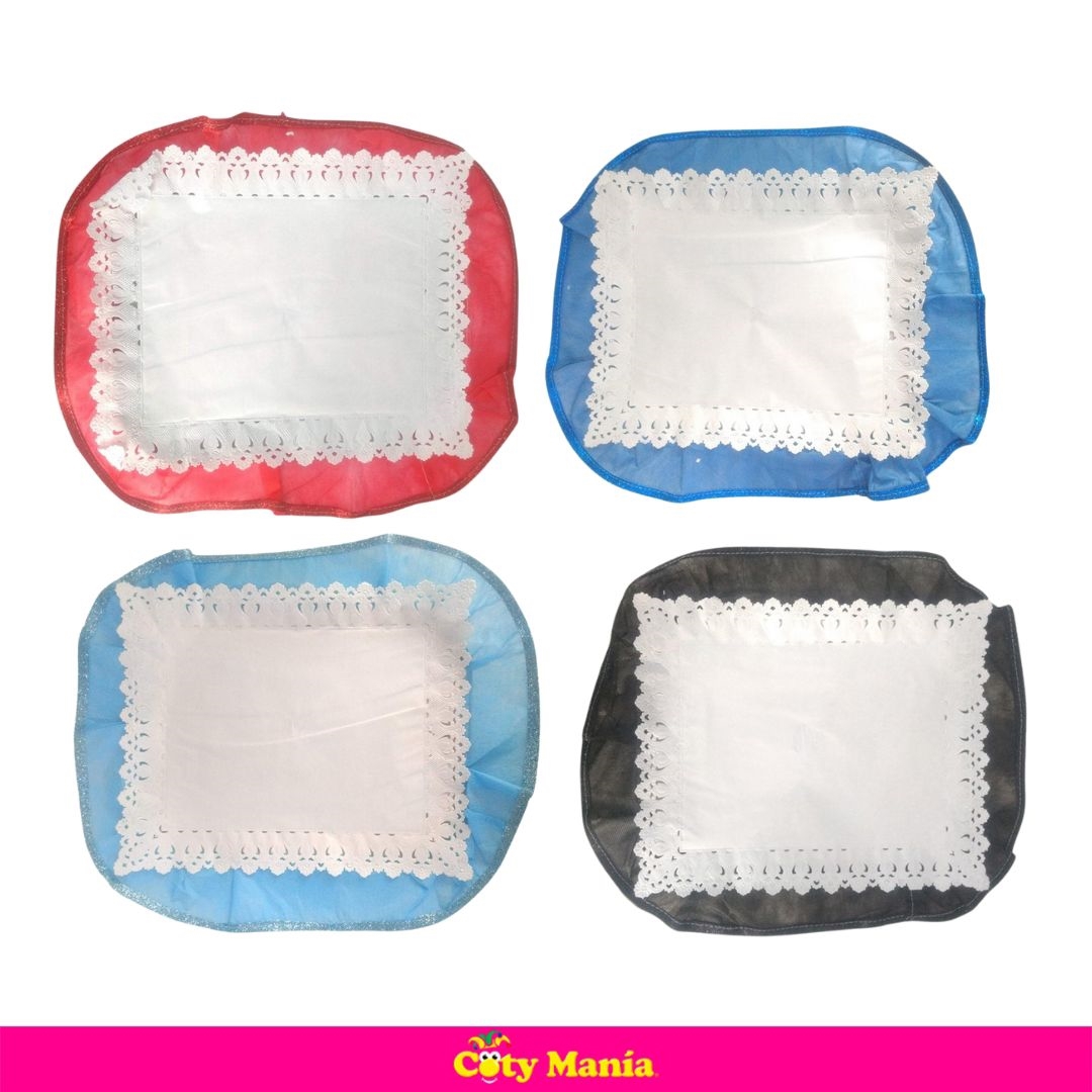 Bandeja C/ Volado Crepe Rectangular/Redonda Varios Modelos