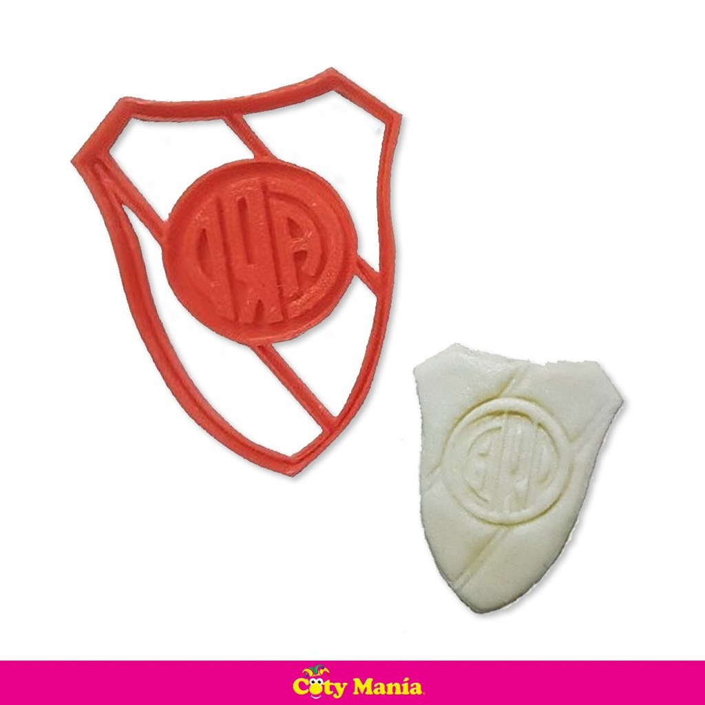 Cortante Plastico 3 D Escudo River