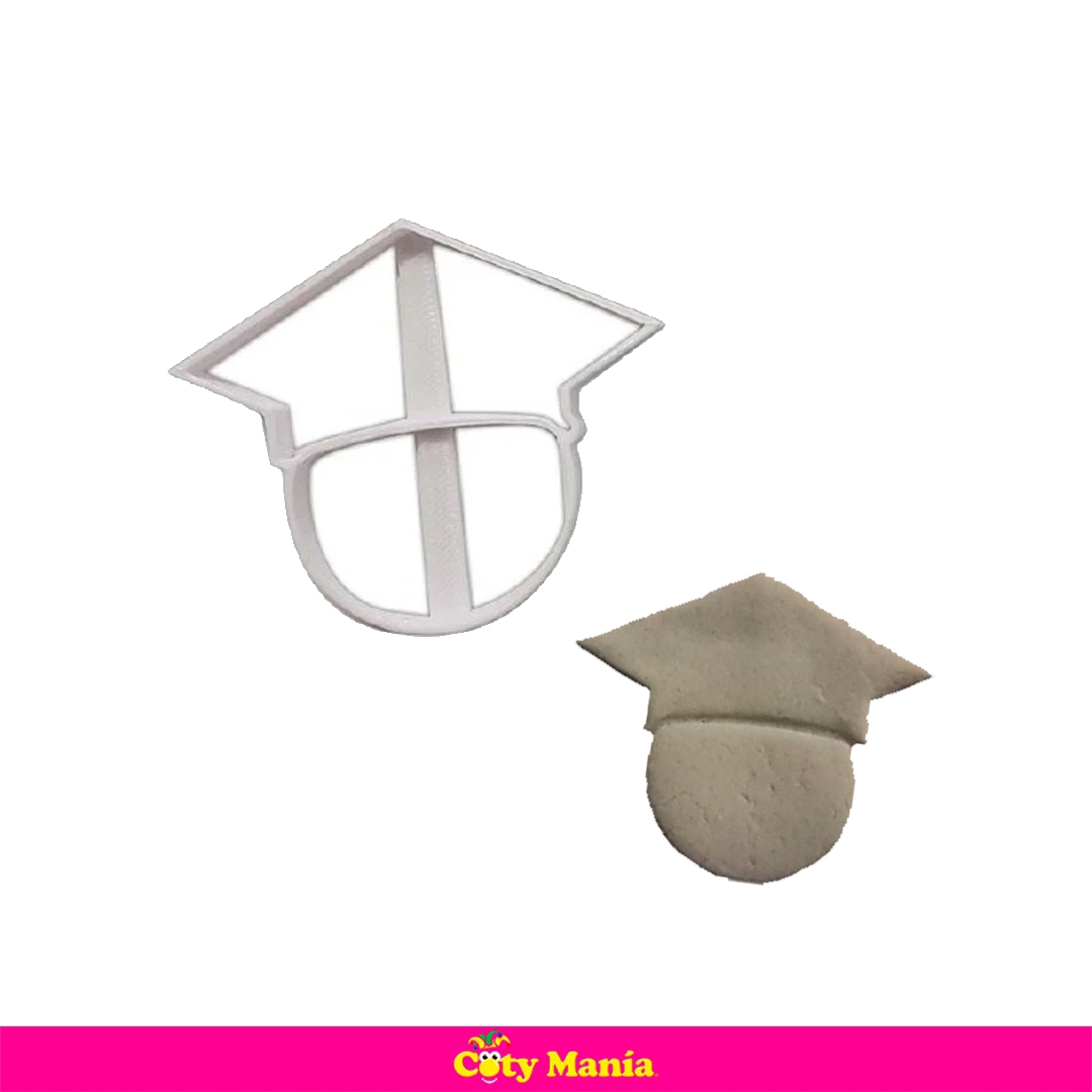 Cortante Plastico 3 D Cabeza Egresado