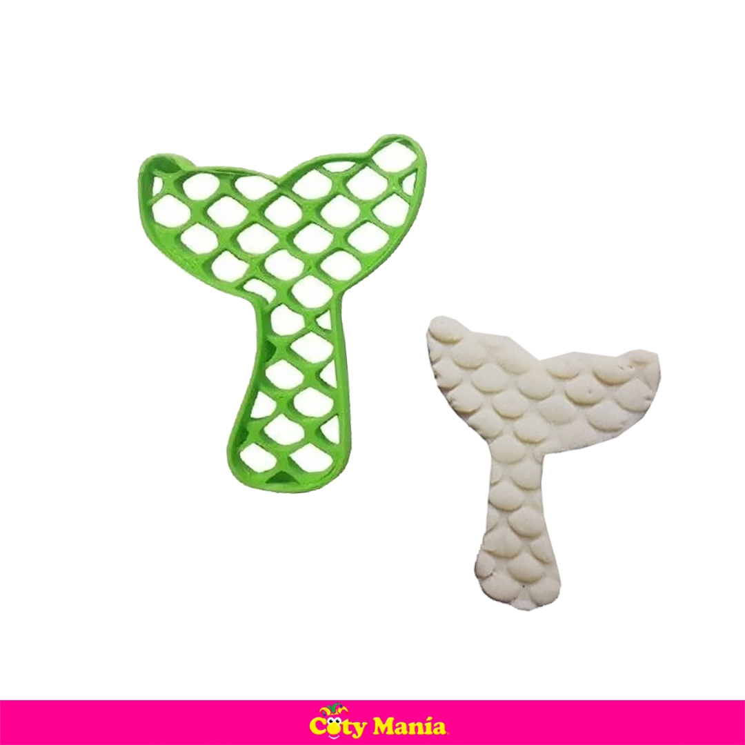 Cortante Plastico 3 D Cola De Sirena