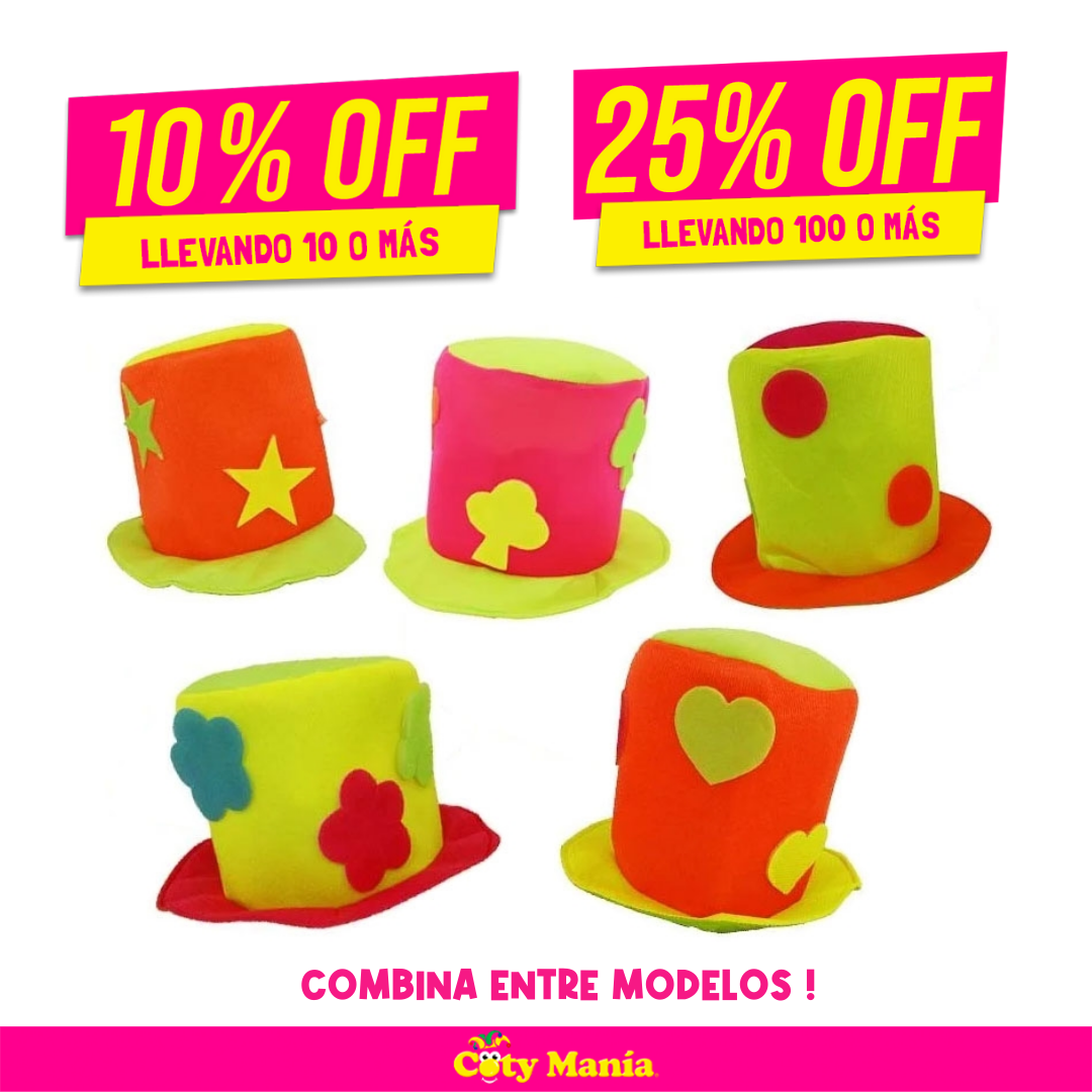 Gorro Galera Fluo 5 Motivos
