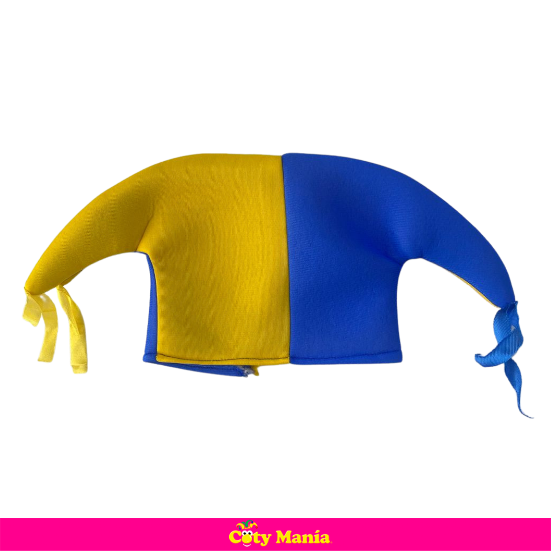 Gorro Arlequin Puntas Boca Juniors