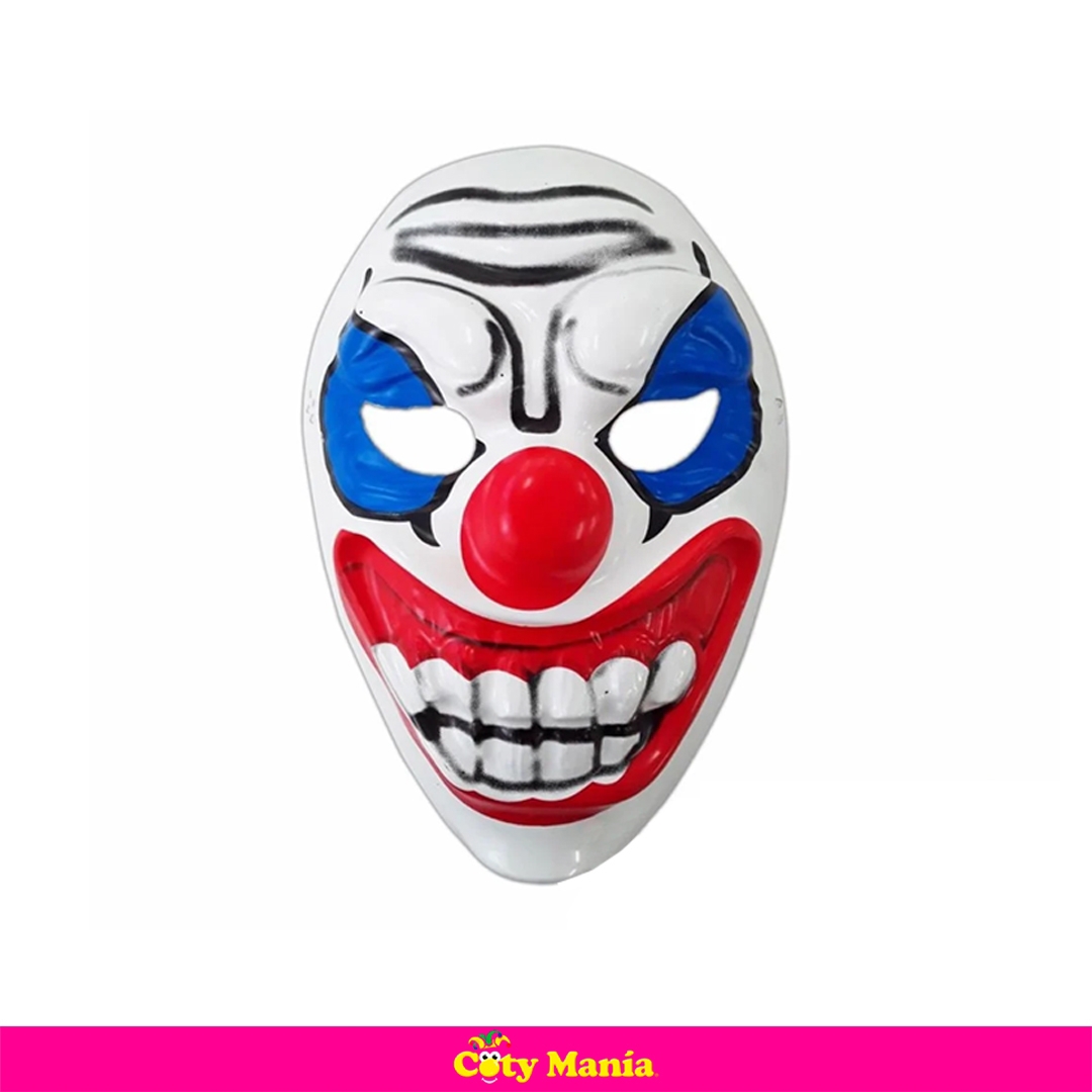 Careta Plástica Payaso Halloween