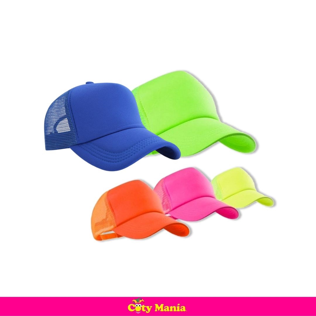 Gorro Visera Fluo 4 Colores X 1U