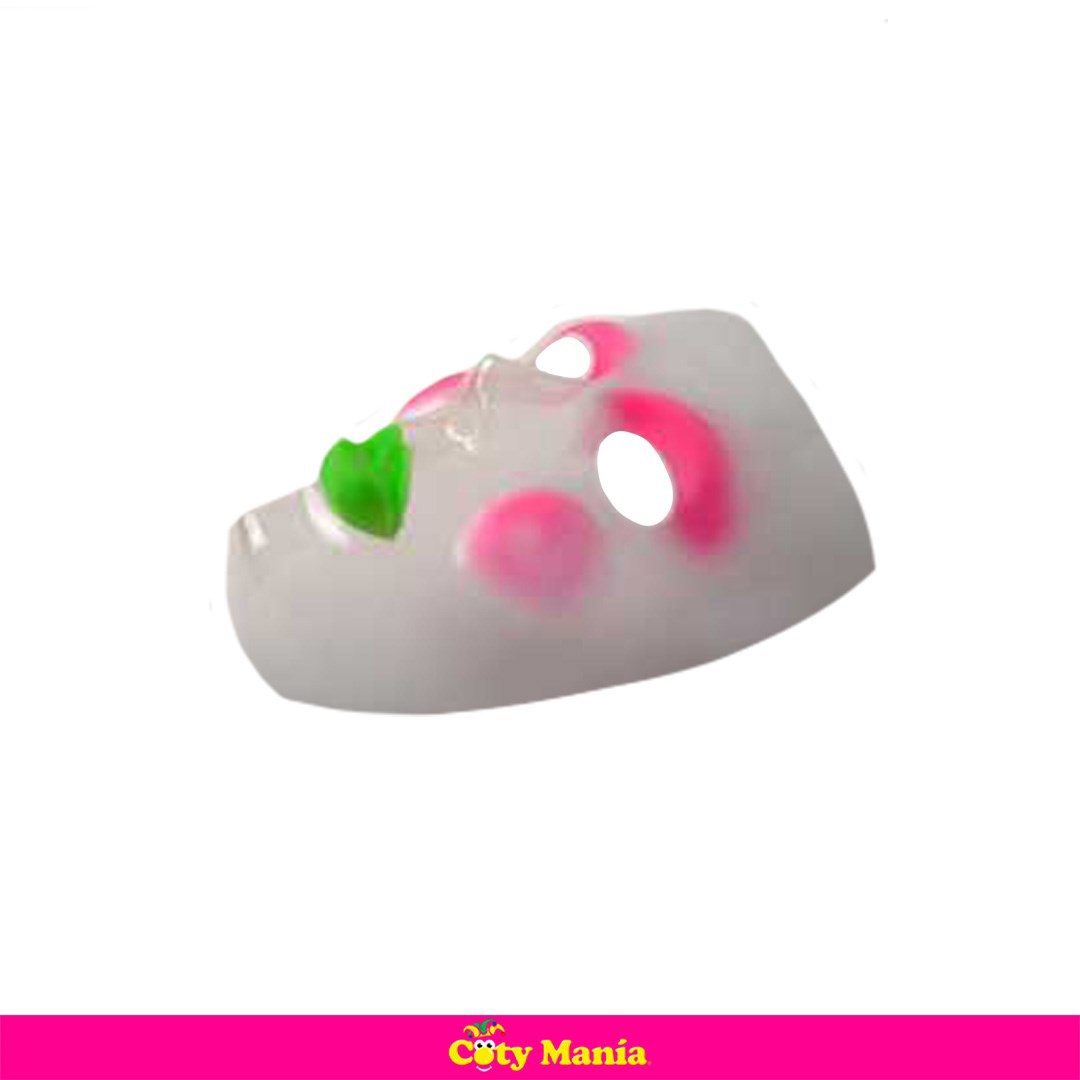 Careta Mujer Cristal Fluo
