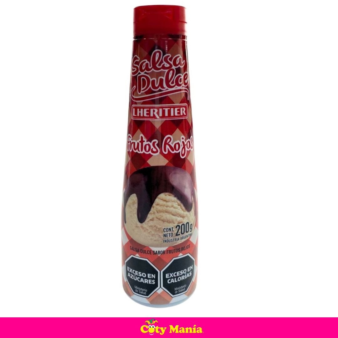 Salsa Frutos Rojos Lheritier X 200G