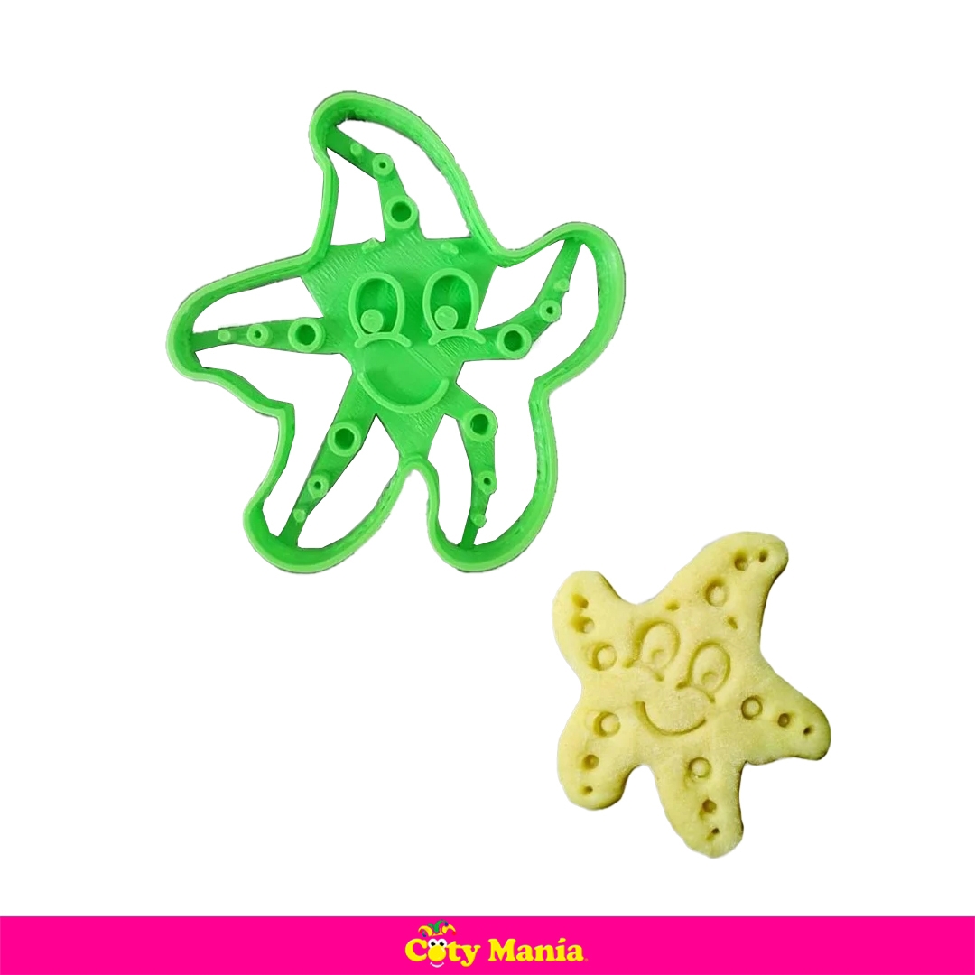 Cortante Plastico 3 D Estrella Mar