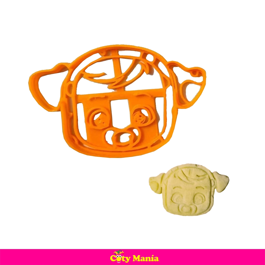 Cortante Plastico 3 D Cry Babies Lammy/Dotty