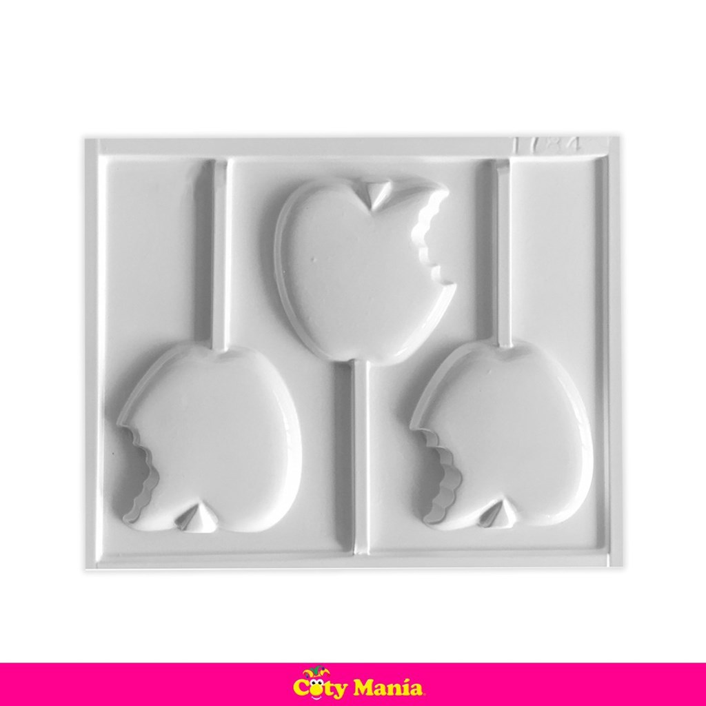 Molde Chupetin Manzana Mordida Plastichok