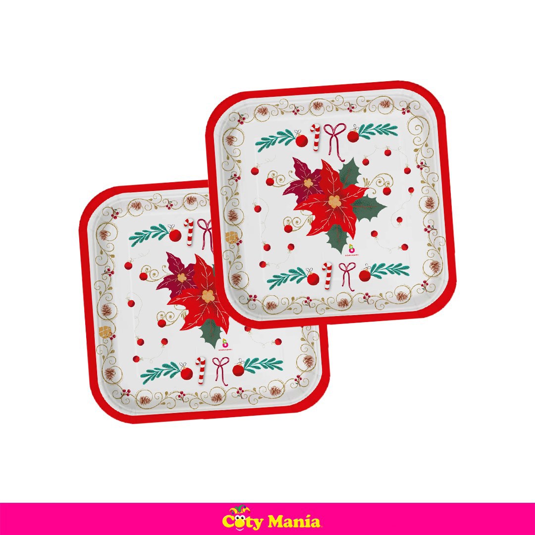 Plato Navideño 18 cm x 8