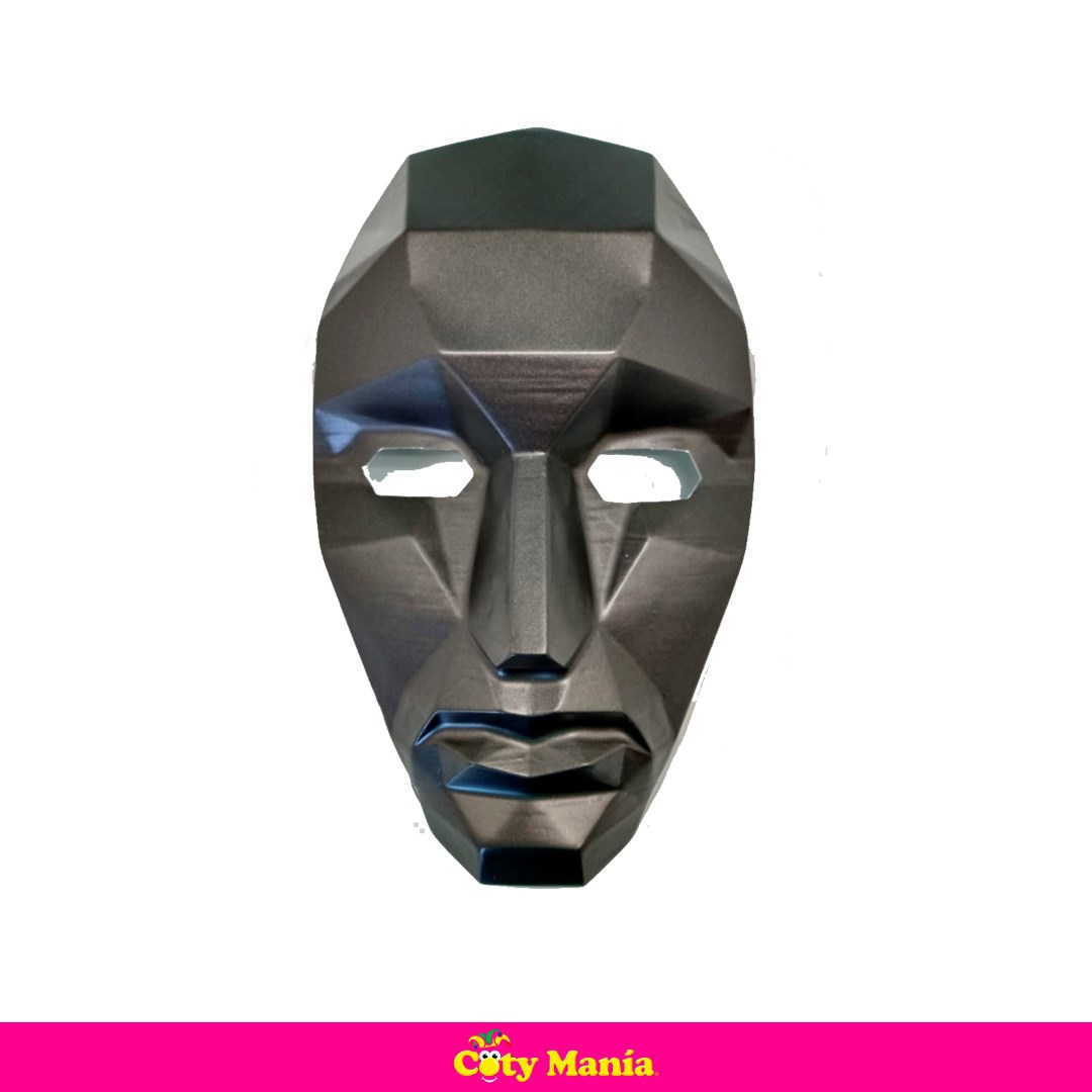 Careta Juego del Calamar Negra