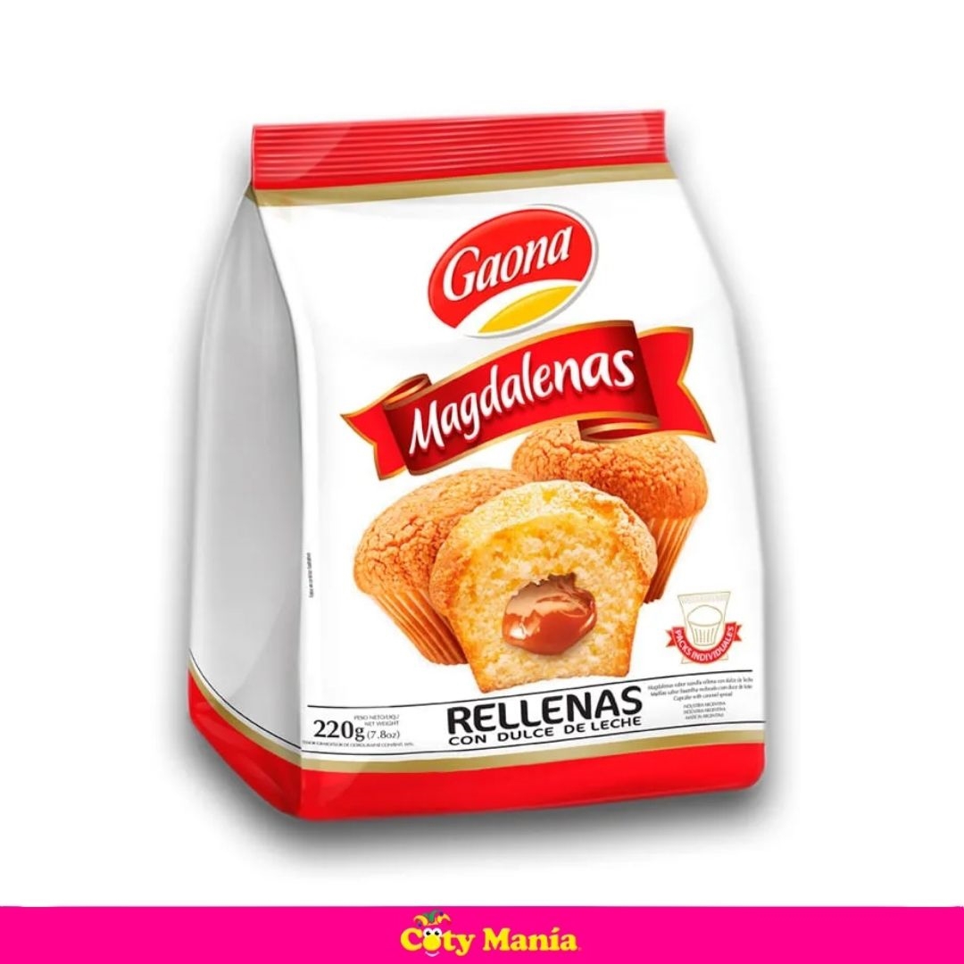Magdalena Vainilla Rellena De Dulce De Leche x 200g