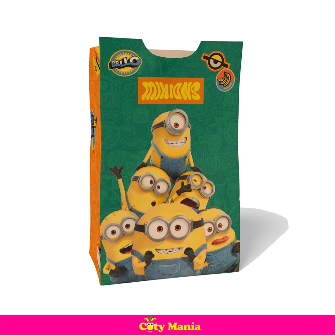Bolsita Sorpresa Papel Con Cierre Minions X 8 Un
