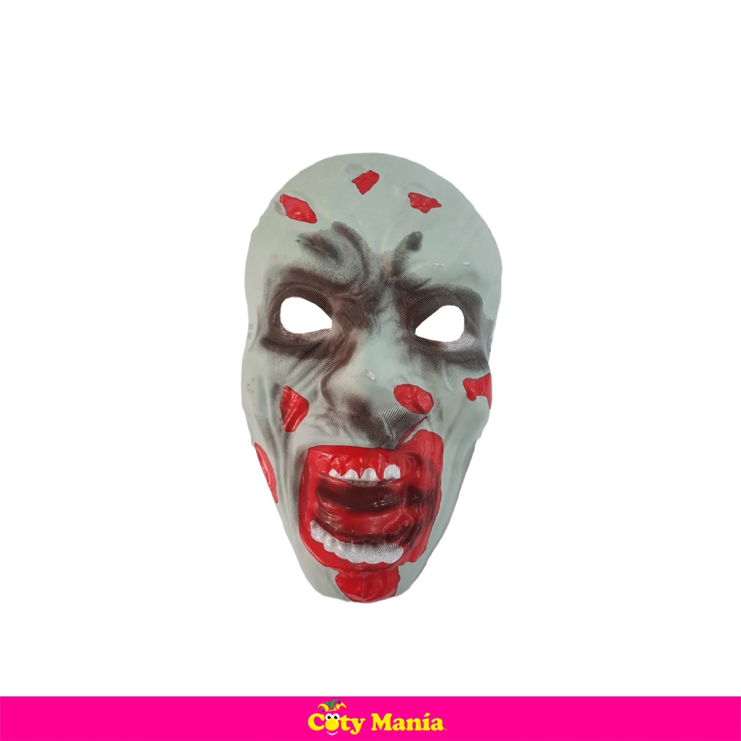 Careta Plástica Zombie Real