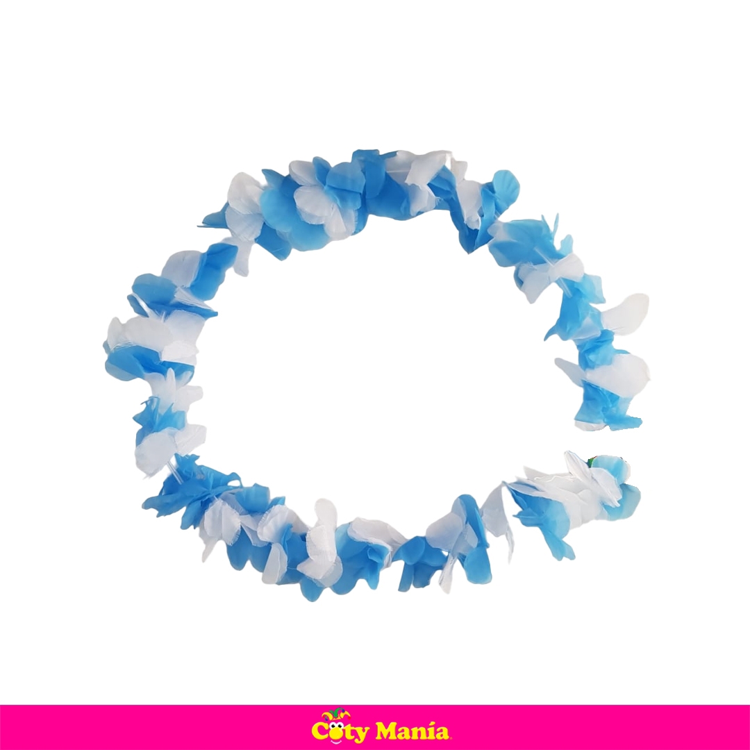 Collar  Flor Tela Argentina X 1