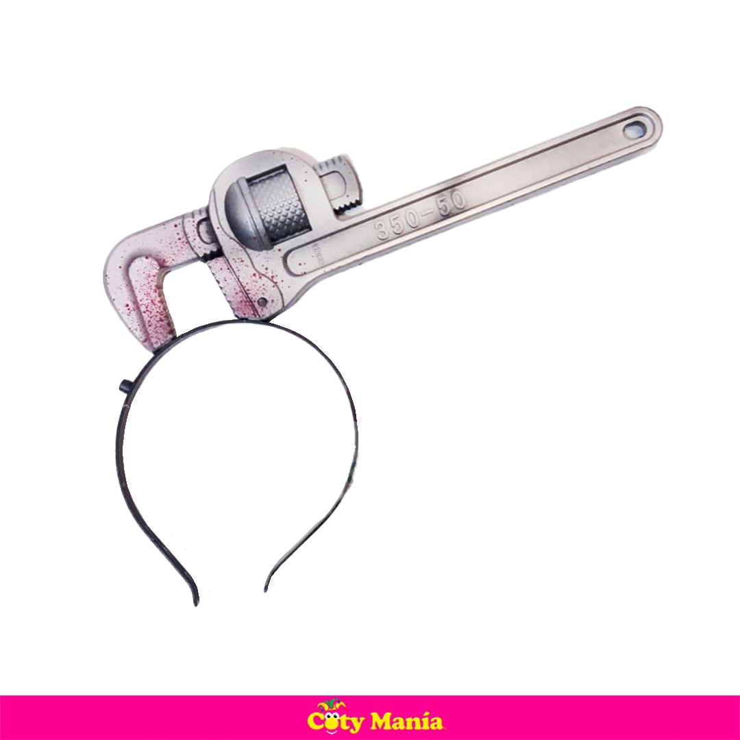 Vincha De Llave Inglesa Ensangrentada Para Halloween