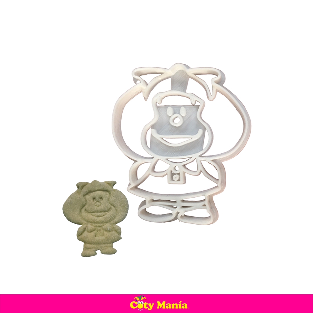 Cortante De Plastico 3D Mafalda