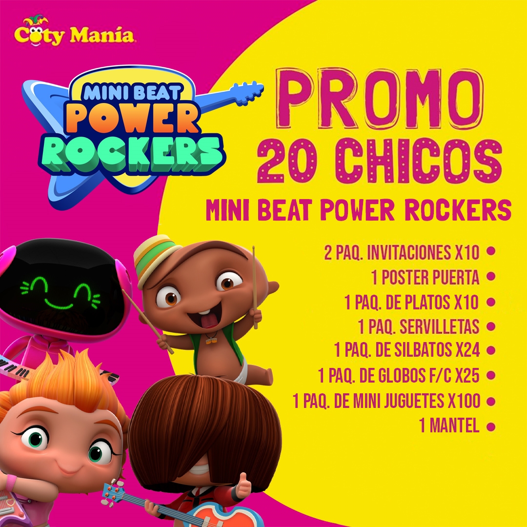 Juguetes de mini online power rockers