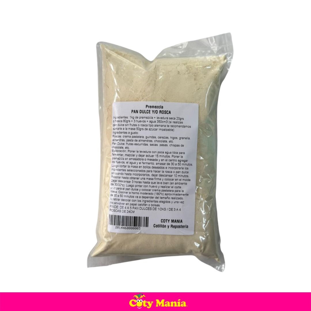 Premezcla Pan Dulce y Rosca X 1KG