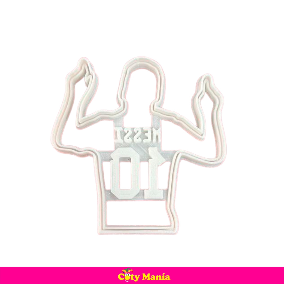 Cortante Plastico 3D Lio Messi
