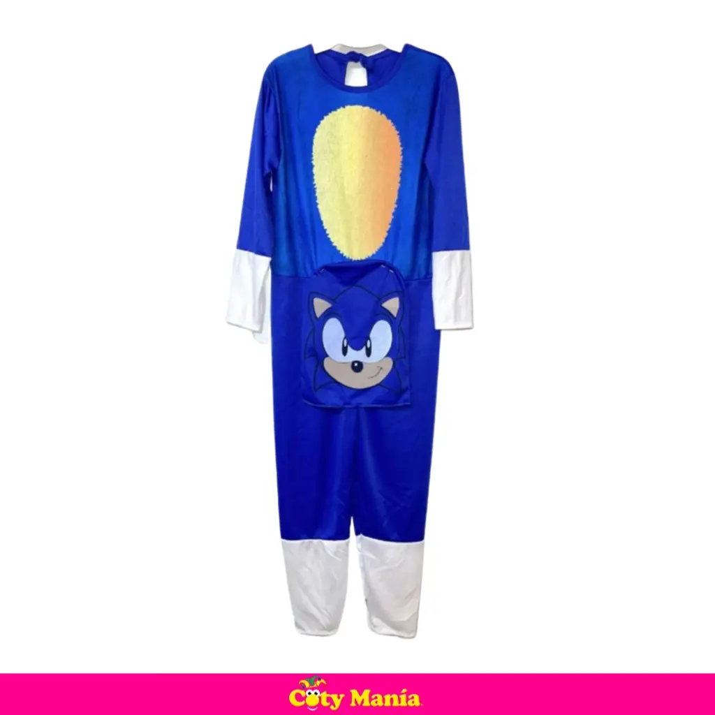 Coty Manía  Disfraz Infantil Sonic Talle 3