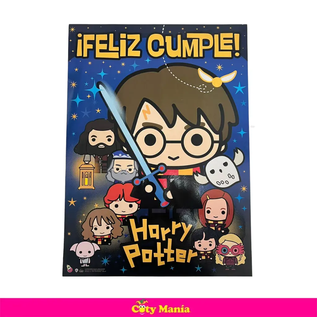 Coty Manía  Poster De Feliz Cumpleaños Otero Harry Potter