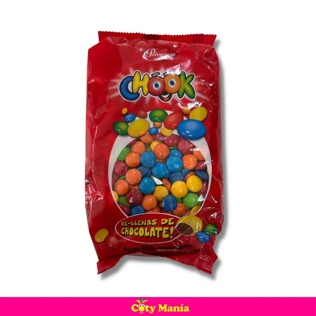 Lenteja De Chocolate Palmesano Multicolor X 500 Grs