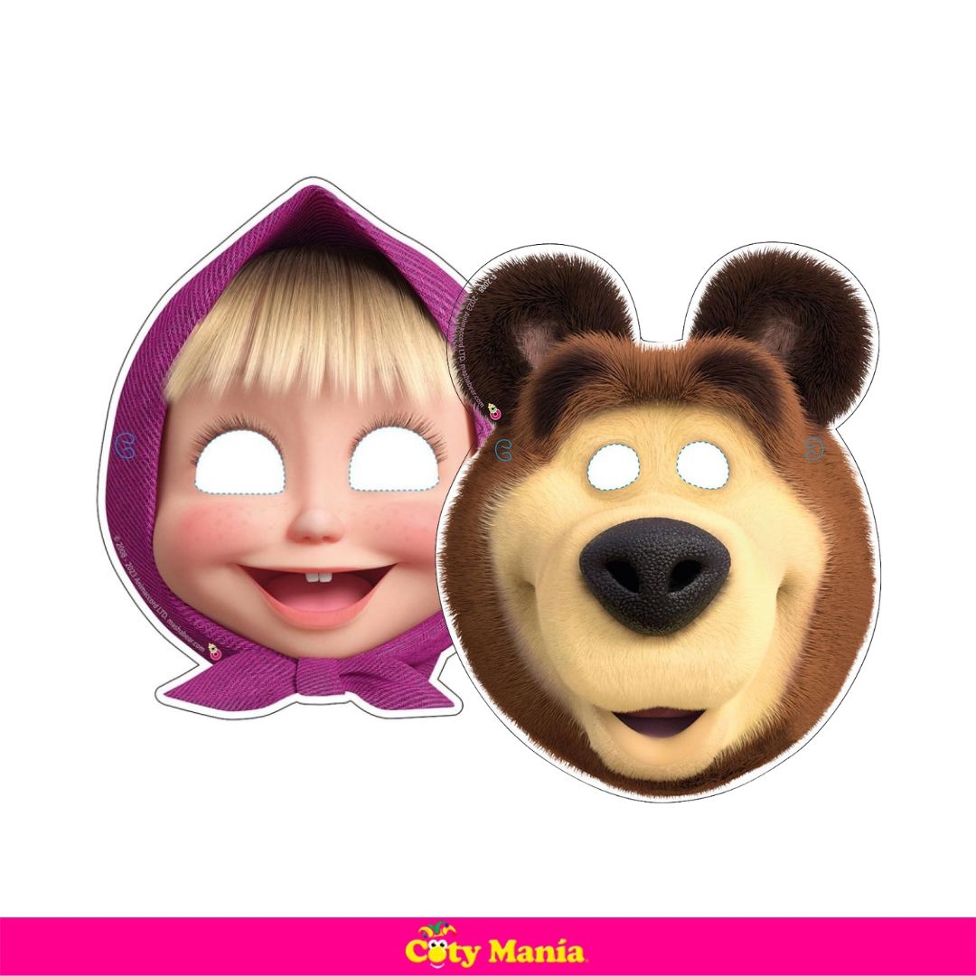 Antifaz Masha Y El Oso