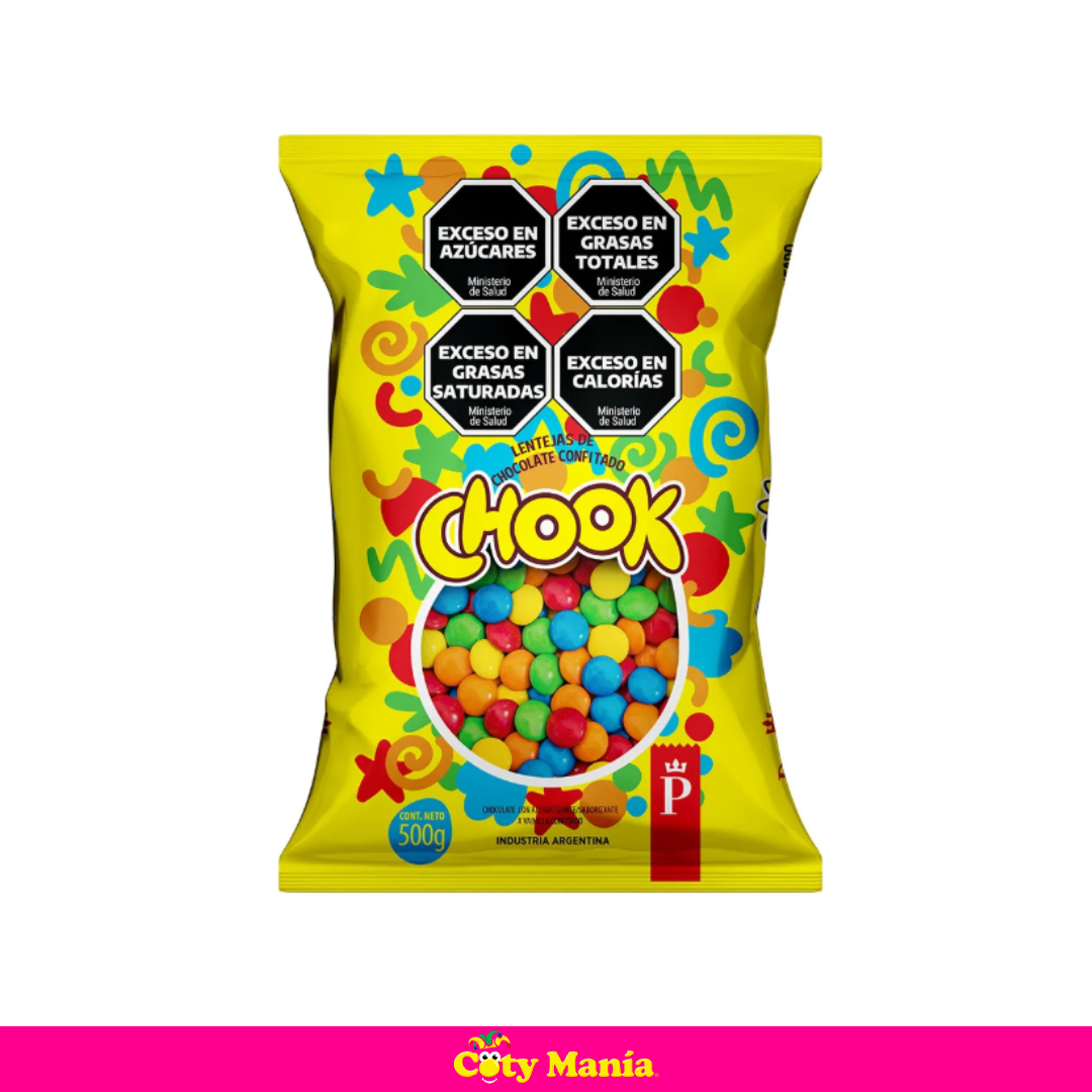Lenteja Chocolate Mini Chook Multicolor 500 G