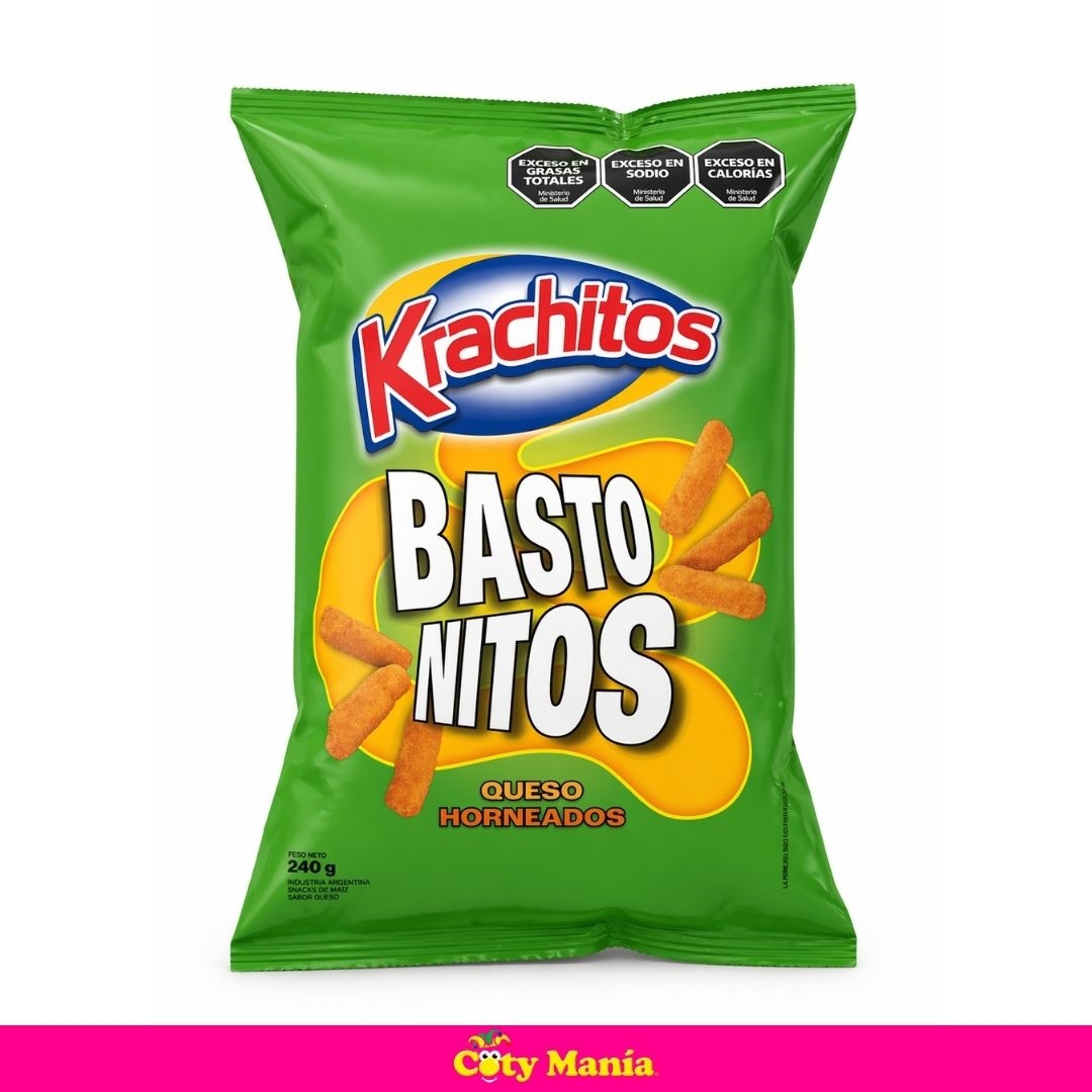 Bastonito / Bastoncito Sabor Extra Queso Krachitos x 300 g