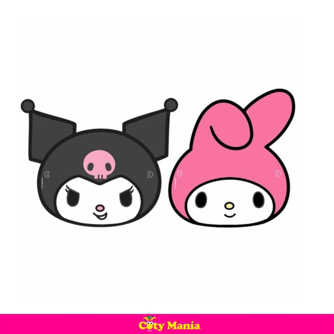 Antifaz Otero Kuromi My Melody x 10 Unidades