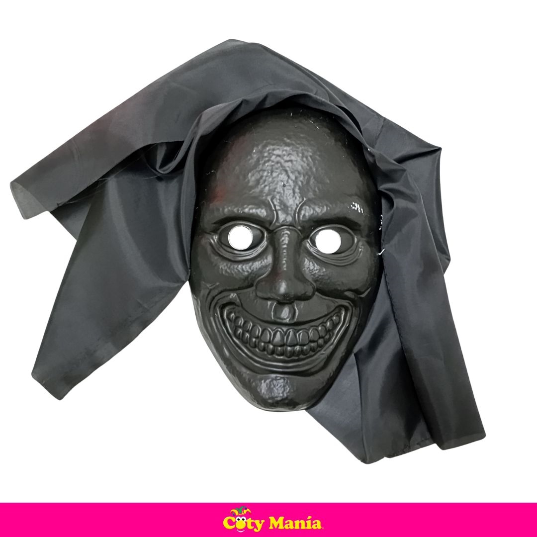 Careta Espectro Total Black Con Tela x 1