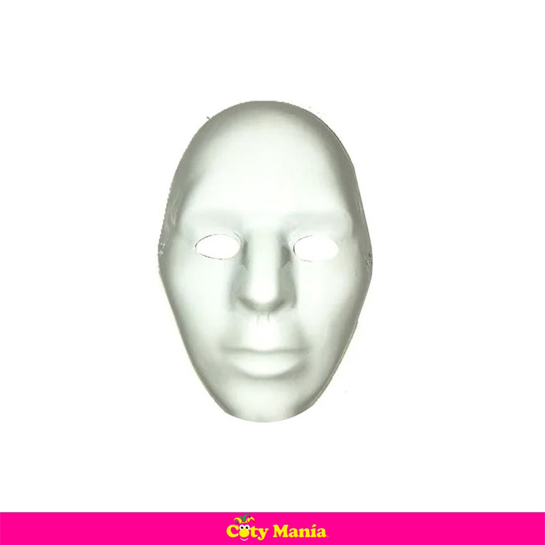 Careta Blanca Lisa