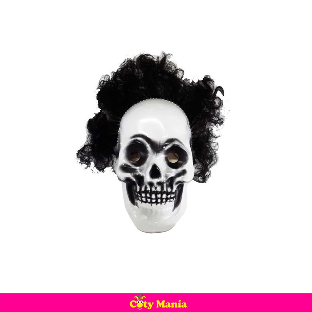 Careta Calavera Con Pelo Trigger