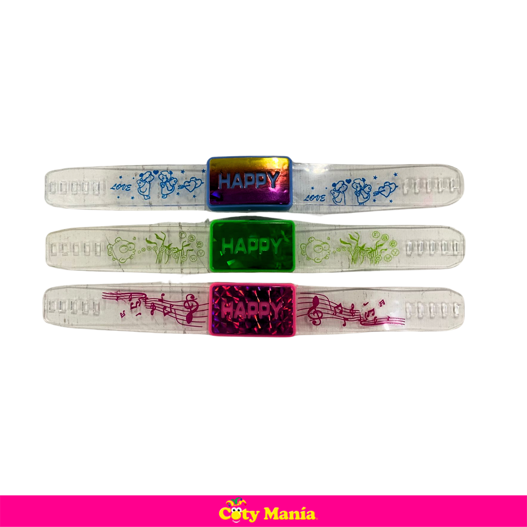 Pulsera Luminosa Happy X 1