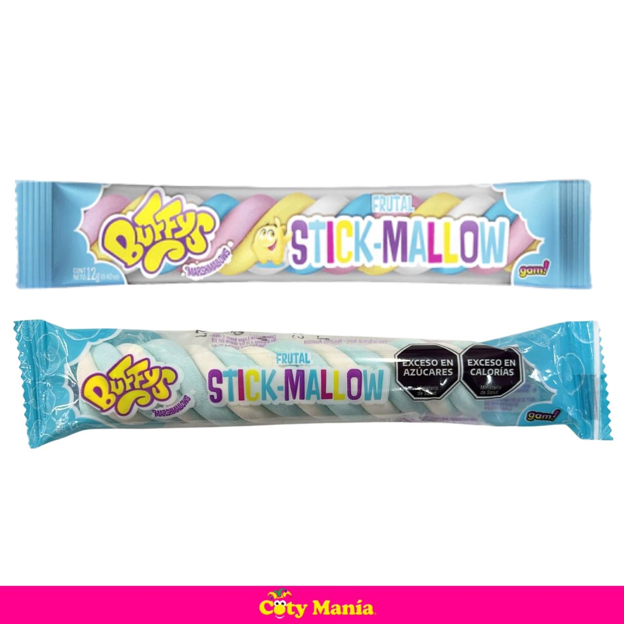 Malvavisco Buffys Stick Frutal X 12G