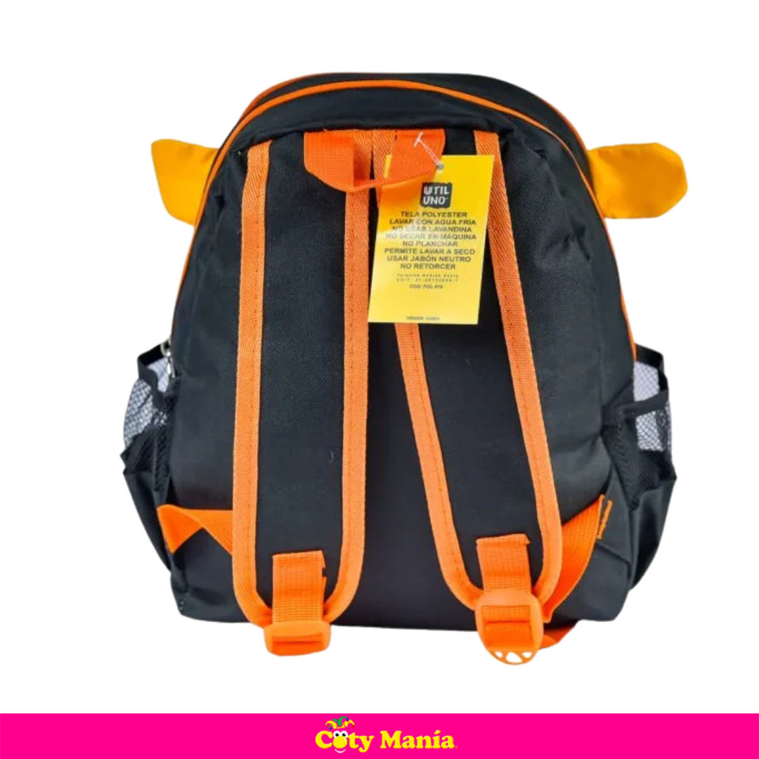 Mochila Infantil Pinguino Con Corbata Y Orejas