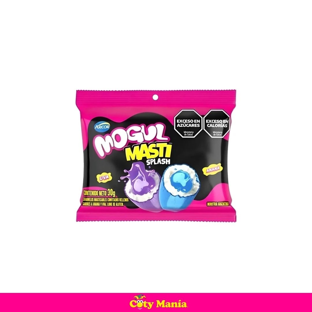 Caramelo Masticable Mogul Splash X 30G