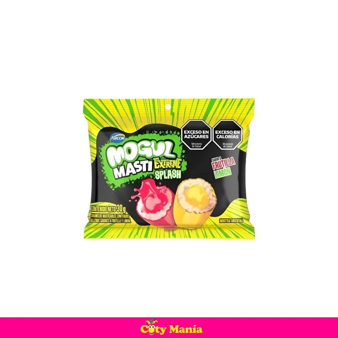 Caramelo Masticable Mogul Splash Extreme X 30G