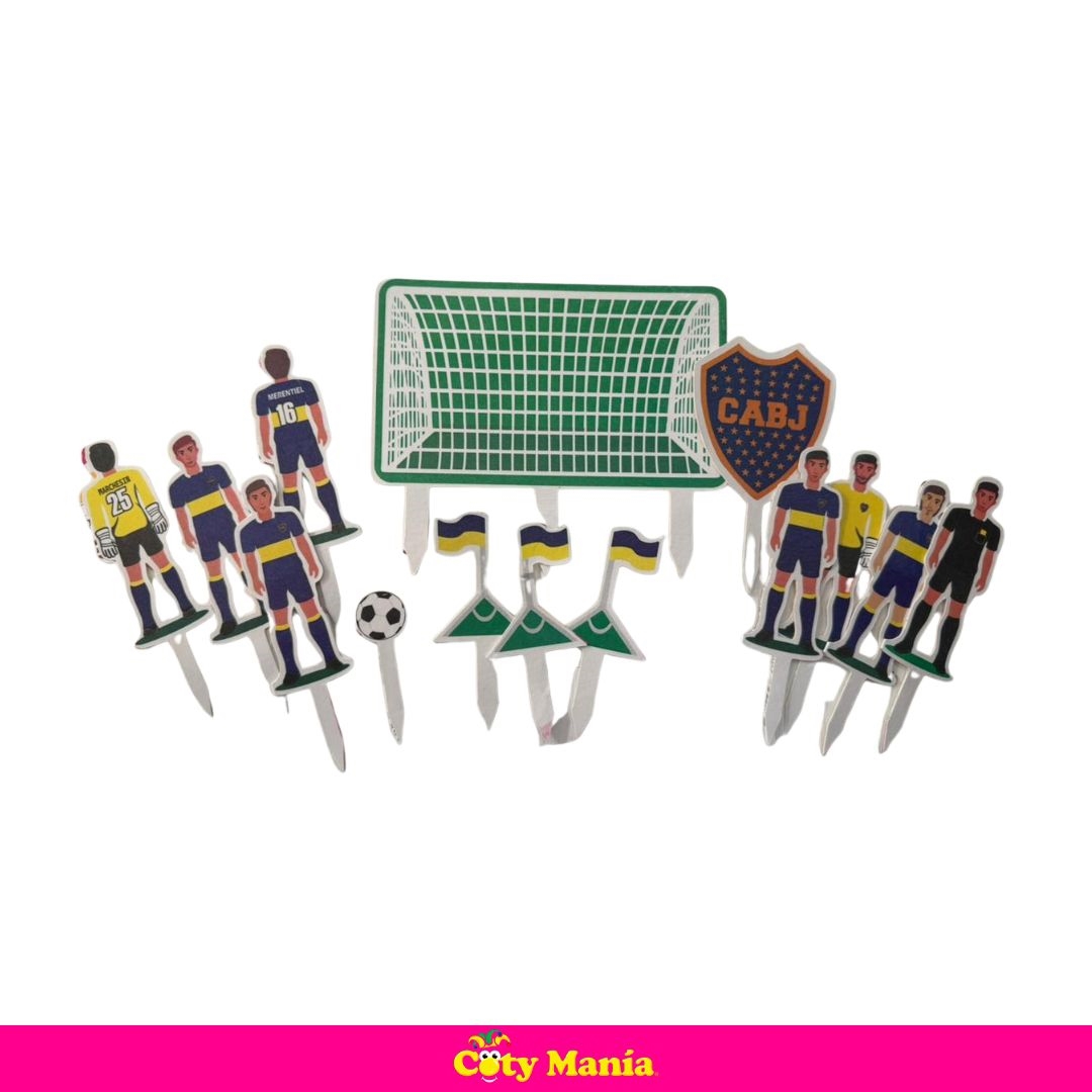 Adorno Torta Pinche Jugadores Futbol Boca