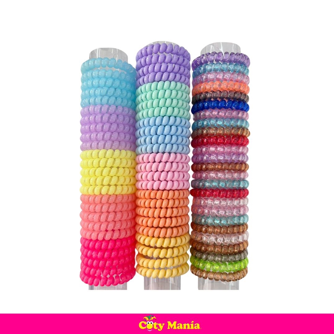 Gomita De Pelo Espiral