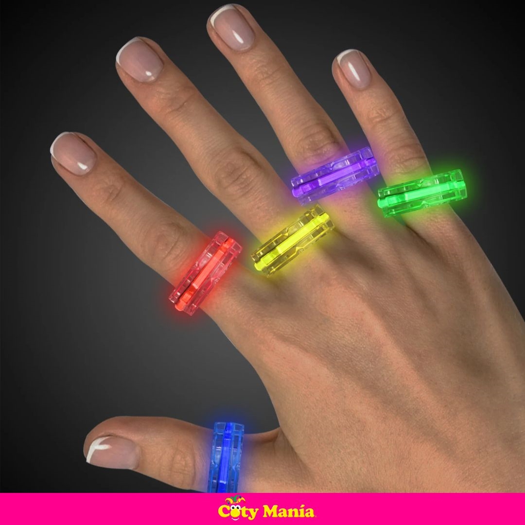 Anillo Luminoso Químico Rosa