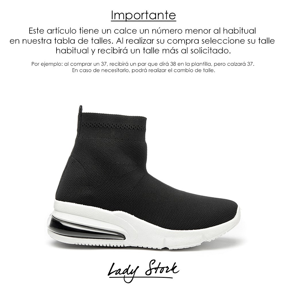 Zapatillas lady stork online elastizadas