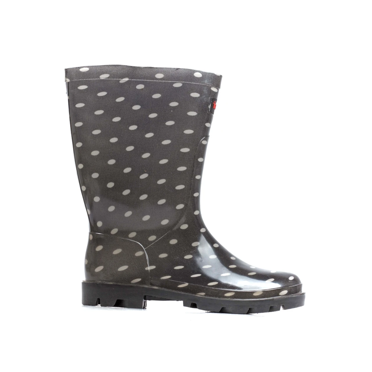 BOTAS WELLINGTON - NEGRO BLANCO