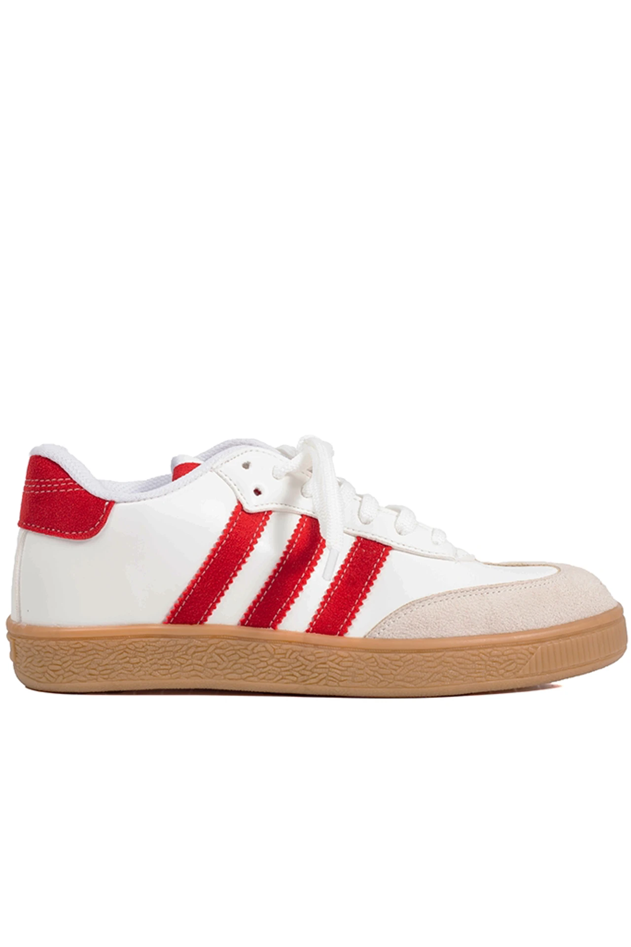 ZAPATILLAS TRUENO - BLANCO ROJO